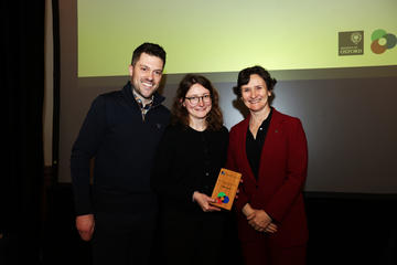 Violet Brand VC Professional Services Awards Violet Brand accepting Making Things Better award